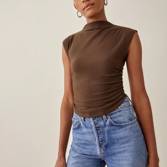 Reformation Lindy Knit Top - Picture 1 of 5